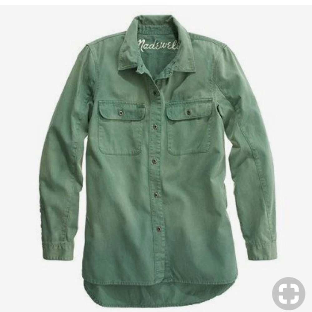MADEWELL Tomboy Work Shirt Medium
